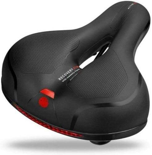 Almohadilla de cojín cómoda para asiento de bicicleta impermeable suave ancho trasero grande - Imagen 14 de 18