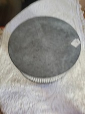 Galvanized Cake Stand Column Riser Pedestal Bowl