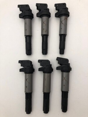 BMW Bosch Set of 6 Ignition Coils OEM 0 221 504 100 | eBay