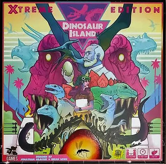 Dinosaur Island Game Xtreme/extreme Kickstarter Edition w/ Stretch Goals /coins Dinosaur Island Game Xtreme/extreme Kickstarter Edition w/ Stretch Goals /coins