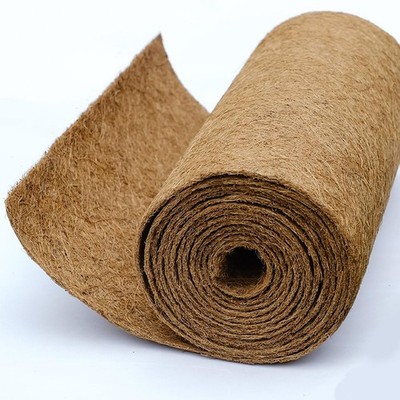 12x40 inch Natural Coconut Coir Liner Sheets Coco Fiber Roll Mat for Planter