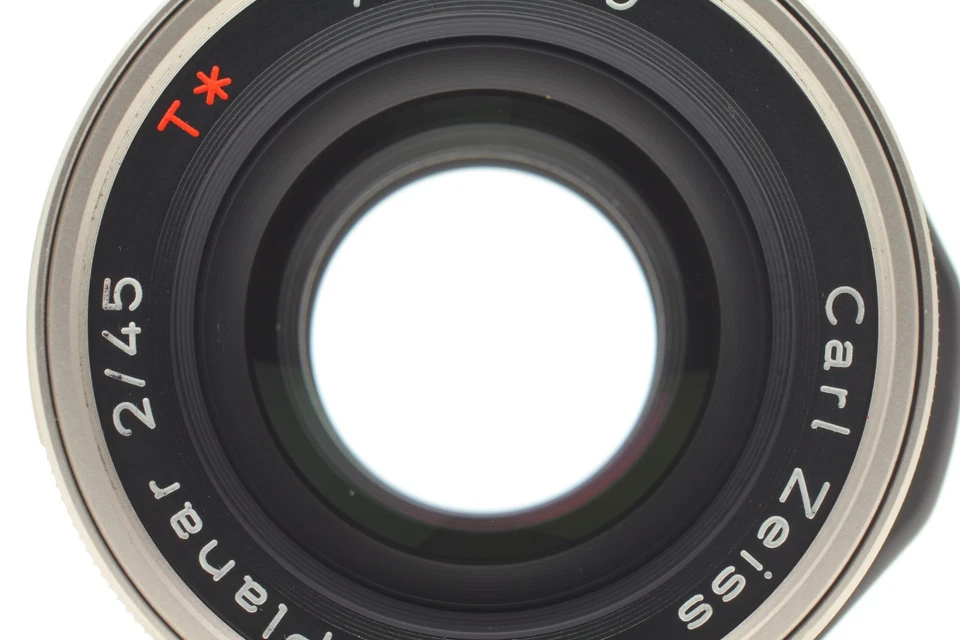 CLA'd [EXC+5] Contax Planar Carl Zeiss T* 45 mm F2 G para G1 / G2 de JAPÓN Foto 2 de 4