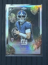 Topps Chrome 2025 Fortune 15 Jaxson Dart F15-23 Rookie Refractor New York Giants