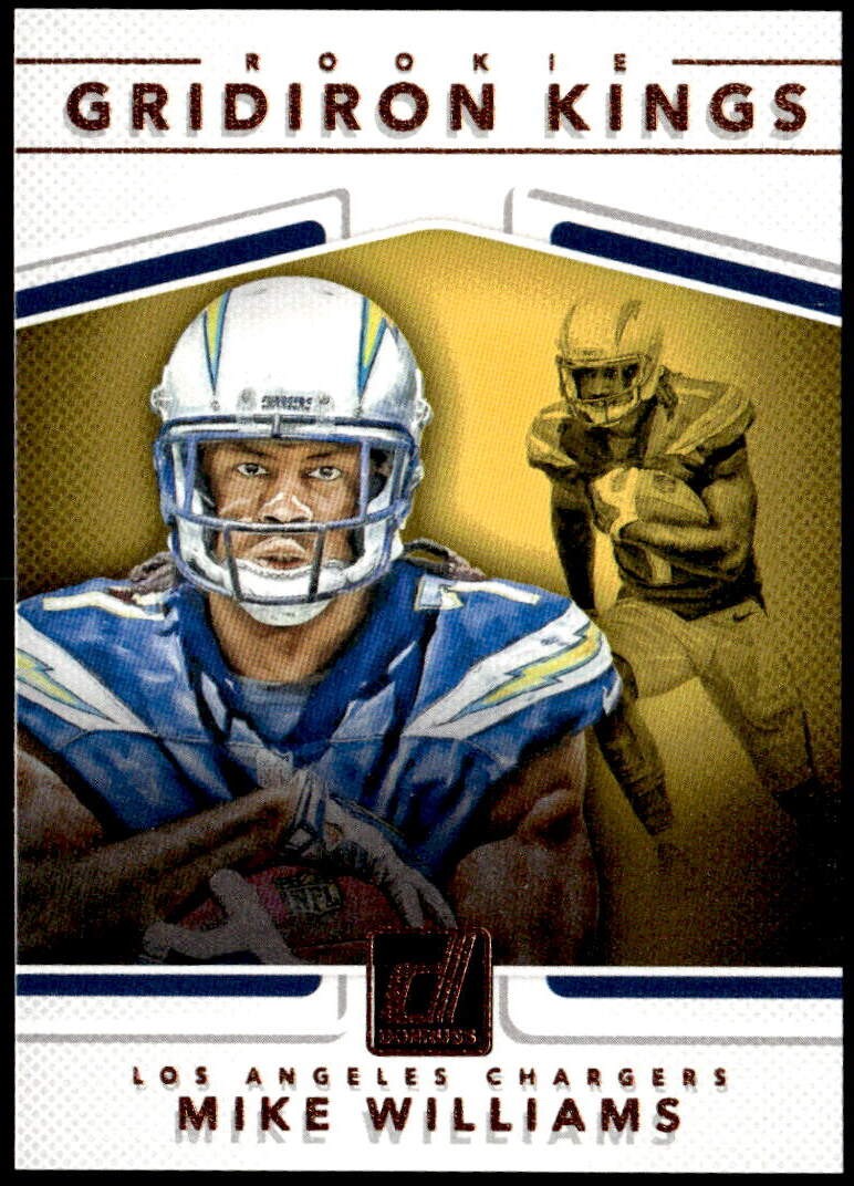 2017 Donruss #18 Mike Williams Rookie Gridiron Kings E1