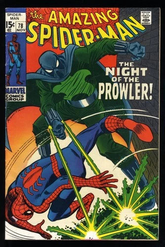 Amazing Spider-Man #78 FN+ 6.5 1st Print 1st Appearance Prowler! Marvel 1969
