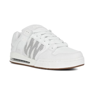 Osiris Pixel Skateschuhe - Weiß/Grau/Gummi