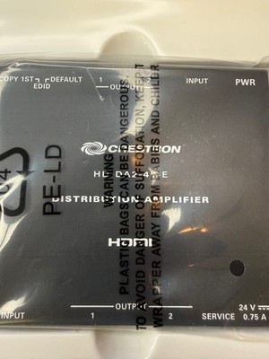 Crestron HD-DA2-4K-E HDMI Distribution Amplifier 4K 1x2 Splitter NEW Lot of 5