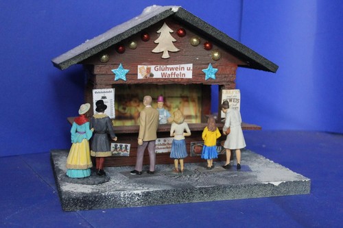 78127 Mercado de Navidad Stand Vino Caliente Gran Escala G/LGB, con Figura, Serie Essential | Zustand: Neu