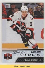 2018-19 Upper Deck AHL Rudolfs Balcers #10 READ 7d2