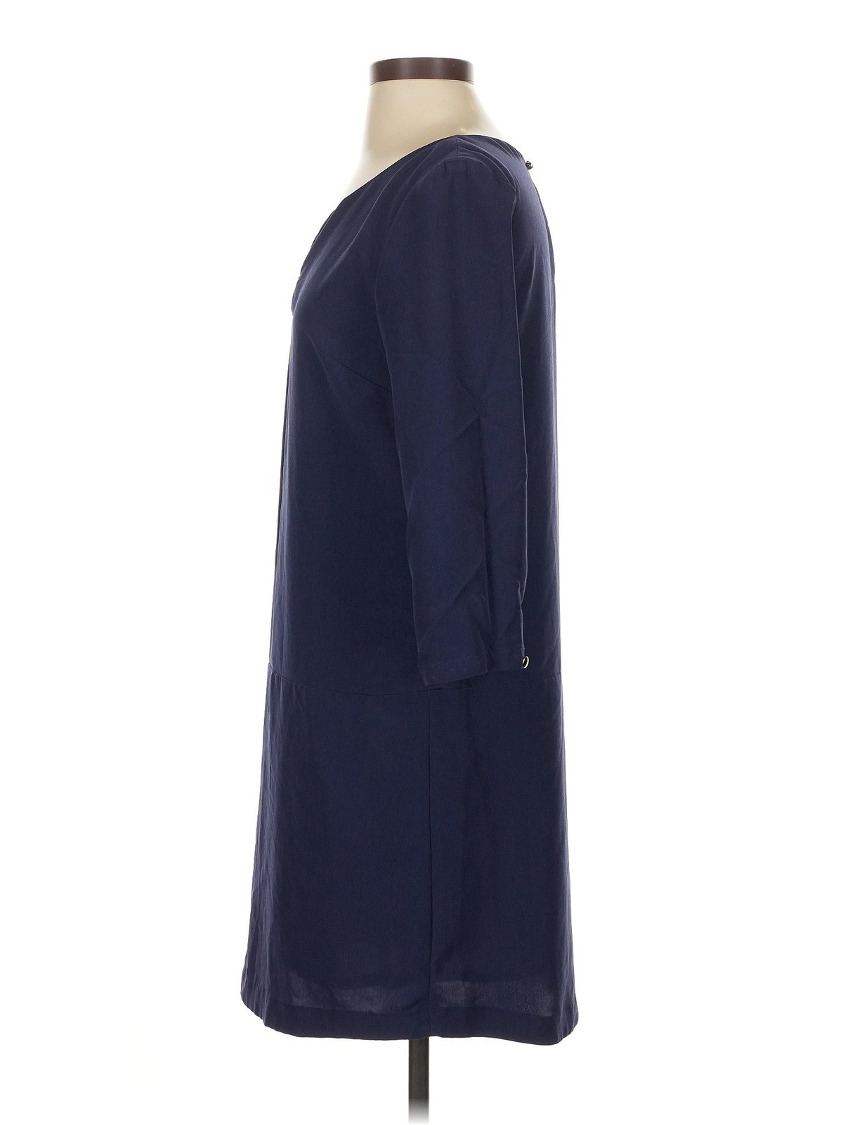 Mango Women Blue Casual Dress 4 thumbnail 4