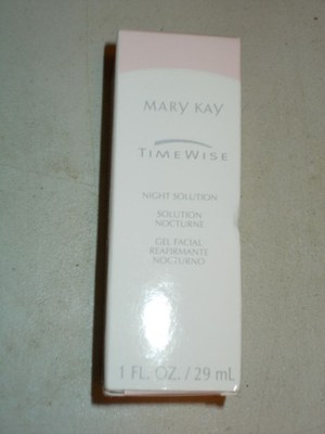 (1) Mary Kay TimeWise Night Solution Gel Facial 1 oz. 29 mL 002339