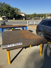 8x6' steel welding table 1" top plate