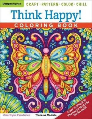 Thaneeya McArdle Think Happy! Coloring Book (Paperback) (UK IMPORT)