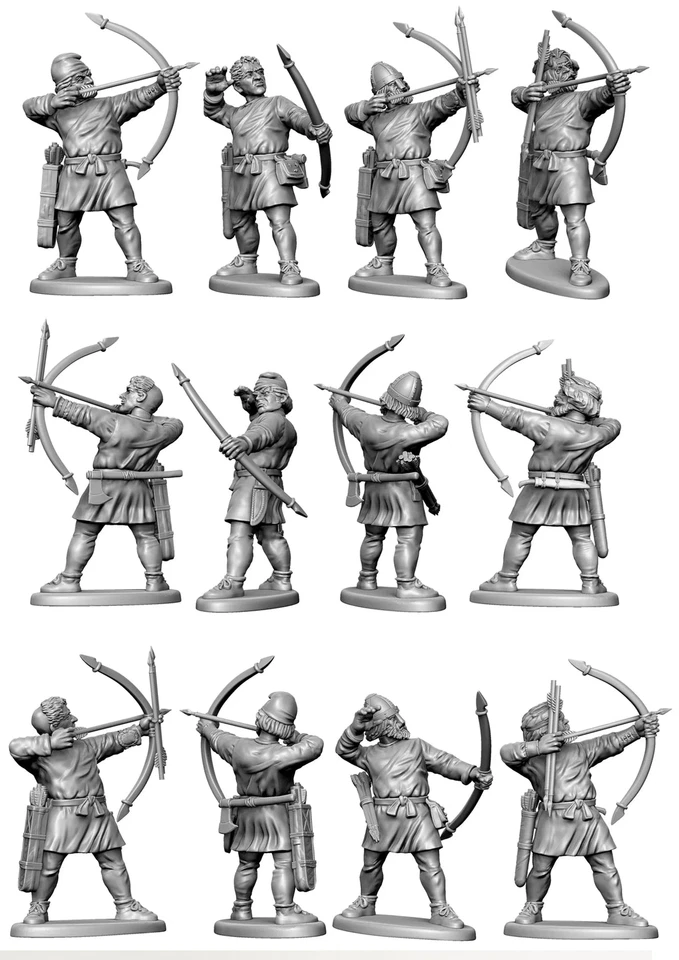 Miniaturas Victrix: Arqueros y honderos de la Edad Oscura Foto 3 de 4