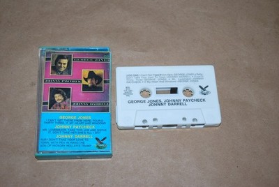 George Jones, Johnny Paycheck Johnny Darrell Cassette Tape