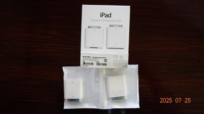 Apple iPad/iPod Camera Connection Kit - MC531ZM/A - USB & SD Card Reader New