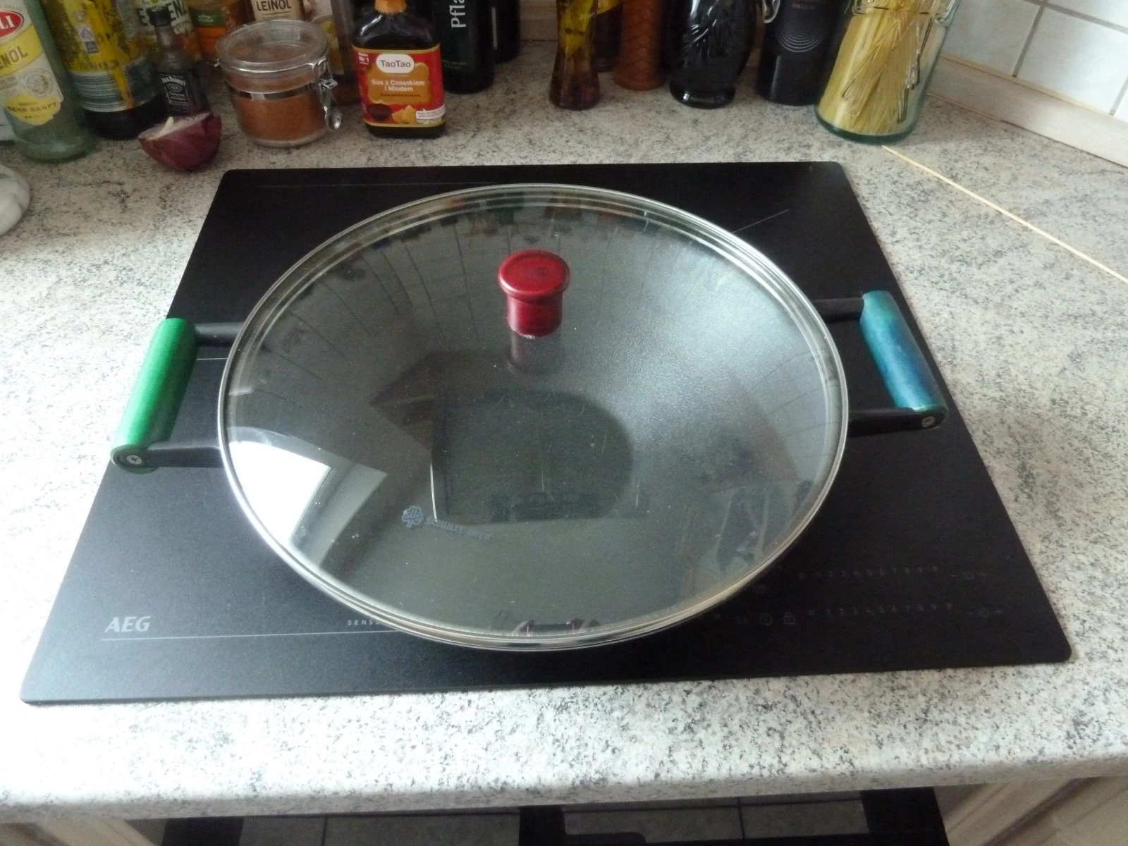 Schulte Ufer - Cast Iron - Wok with Glass Lid - 33cm