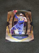 2018-19 Panini Select • PREMIER LEVEL #118 • 1ST LAKERS CARD • LEBRON JAMES