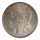 1904 Morgan Dollar About Uncirculated Condition