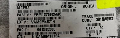 Lot x 2 pcs Altera EPM1270F256I5 IC CPLD 980MC 6.2NS 256FBGA
