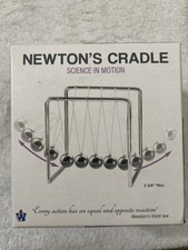 NEW - Newton's Cradle Balance Balls 2-3/4 Inches Westminster Motion Learning Toy
