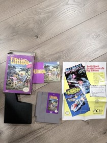 Ultima: Exodus by FCI Nintendo NES Complete w/ Manual, Fantasy RPG, Battery Save