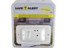MTI 85-741-WT-TR Safe T-Alert 85 Series CO/Propane Alarm White w/Trim Ring