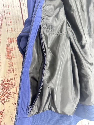 Baubax Jacket Size XXL Blue Full Zip Stand Collar Lightweight Casual Travel image 9