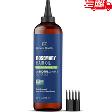 Botanic Hearth Rosemary Hair Growth Oil with Biotin 6.7 Fl Oz