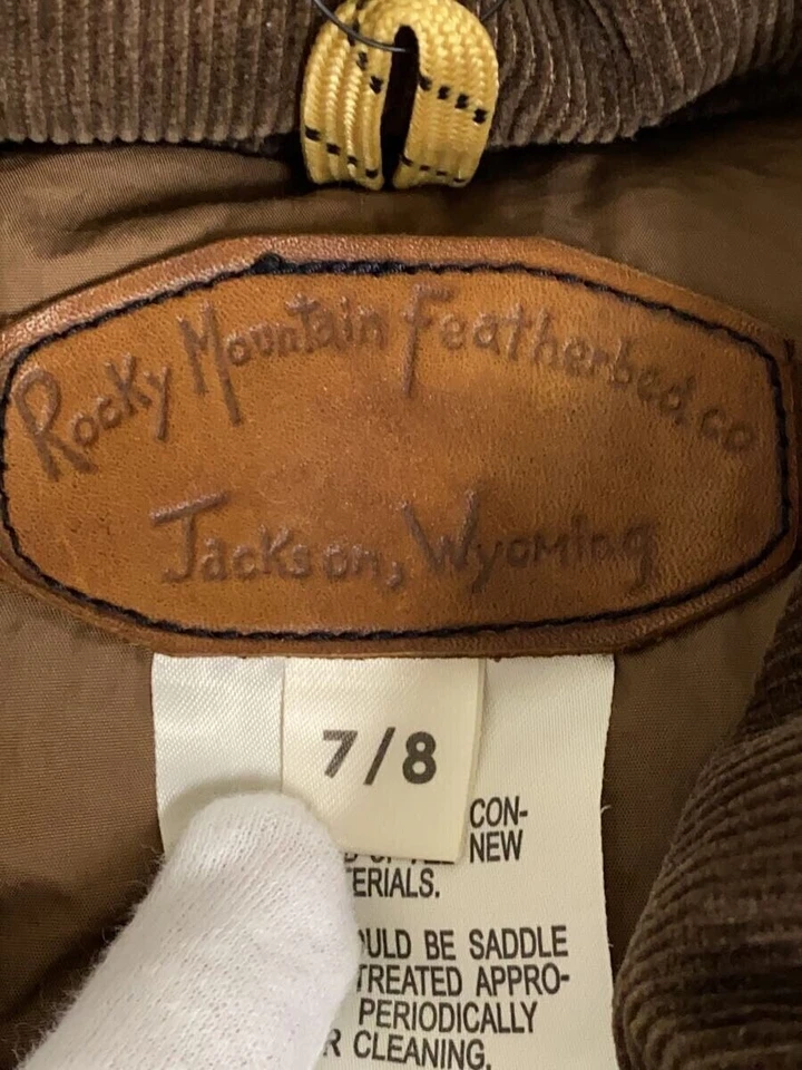 Rocky Mountain 羽毛床羽绒背心 - otton IDG 450-512-12 皮革 Yoke 尺寸 7 — 第 3/4 张图片