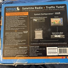 Sirius SIR-ALP10T Satellite Radio and Traffic Tuner For Alpine Stereo NEW IN BOX