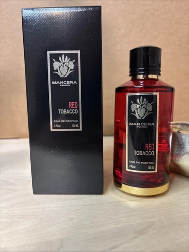 Red Tobacco by Mancera 4 Fl oz EDP Perfume for Men New - Open Box - 120 ML