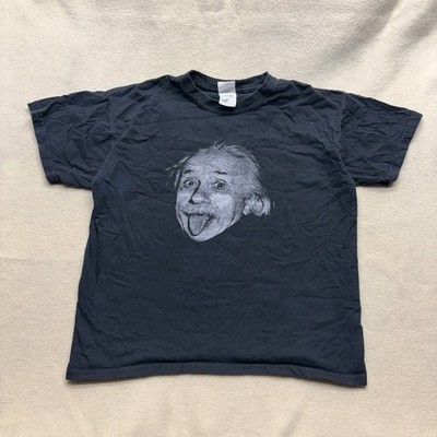Vintage 90s Albert Einstein Iconic Tongue Photography by Arthur Sasse T Shirt