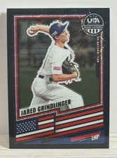 2026 Panini USA Baseball S&S - Jared Grindlinger - #91 Black Velocity /39