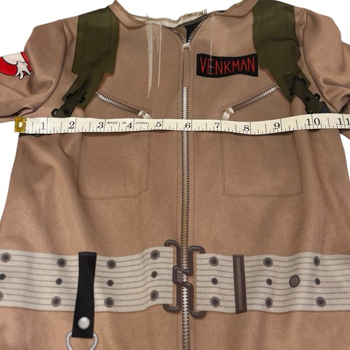 Ghostbusters Venkman Infant Toddler Costume 12-24M Baby Jumpsuit Halloween - Picture 4 of 14