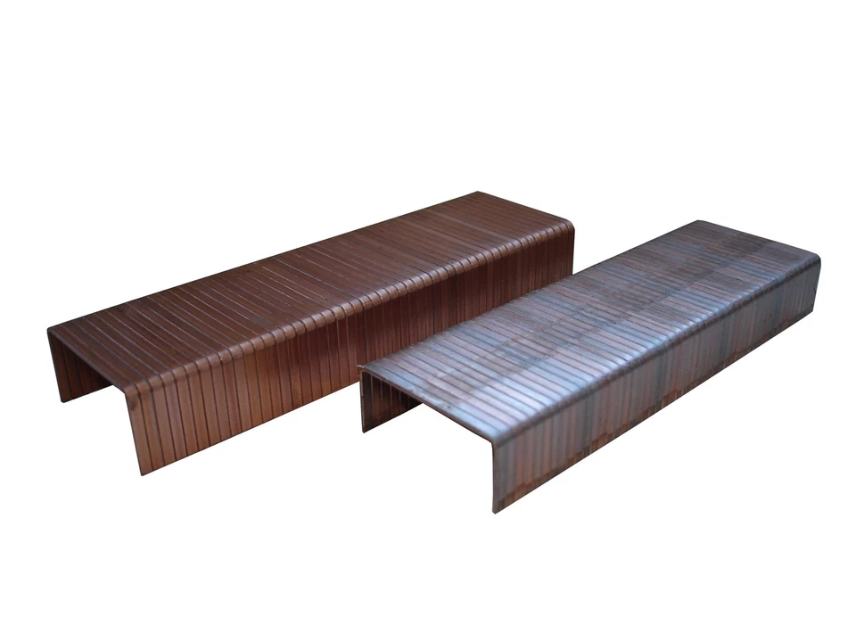 O.B.K. KLAMMERN 35/15 mm Kartonverschluss Heftklammern verkupfert ** 25.000 Stck. Paketklammern