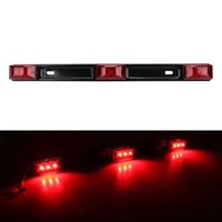 Energiesparende 9 LED Rote Lkw AnhäNger Heckleuchten Leiste 12V Bremslicht IP67