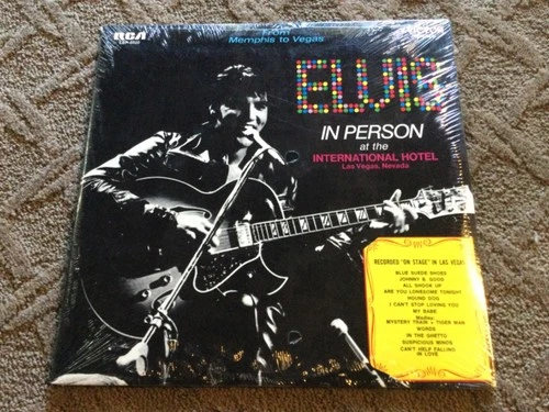 ELVIS FROM MEMPHIS TO VEGAS VINYL RECORD LP SEALED NEW