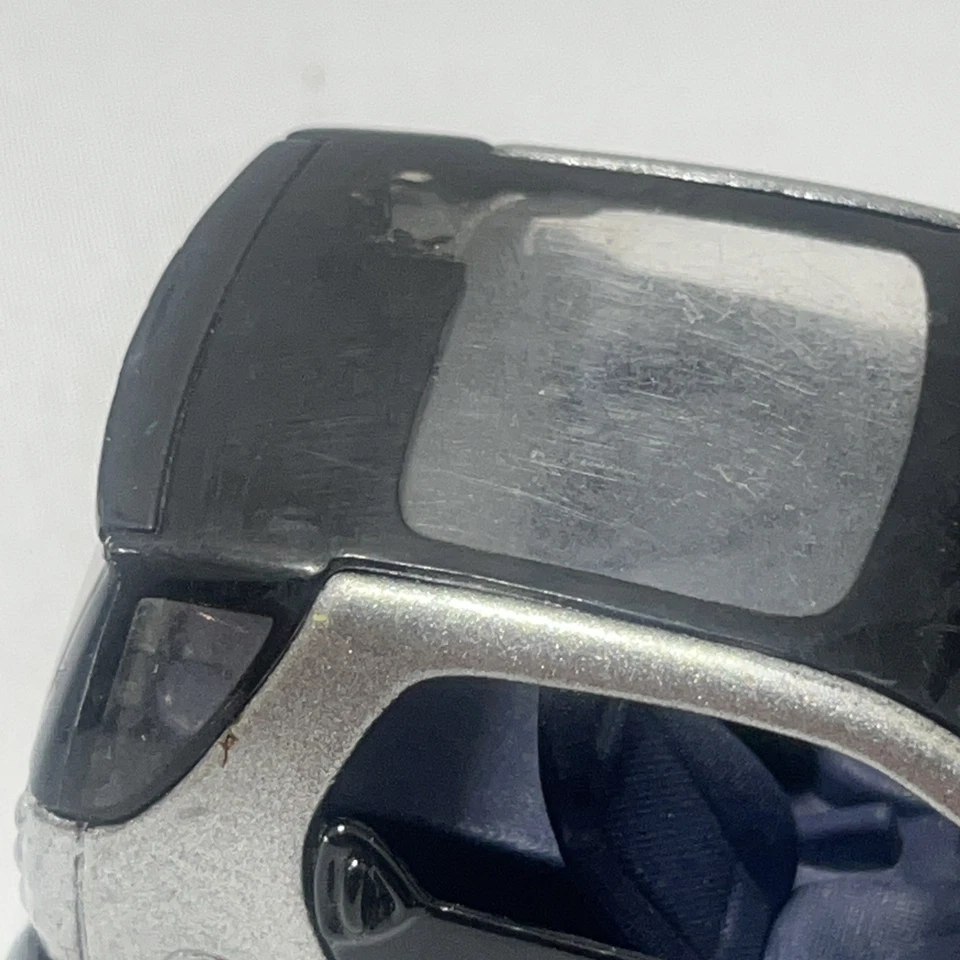 MAISTO SMART Car FOR TWO CITY COUPE 1/33 SCALE SILVER & BLACK PULLBACK Vehicle - Image 2 of 4