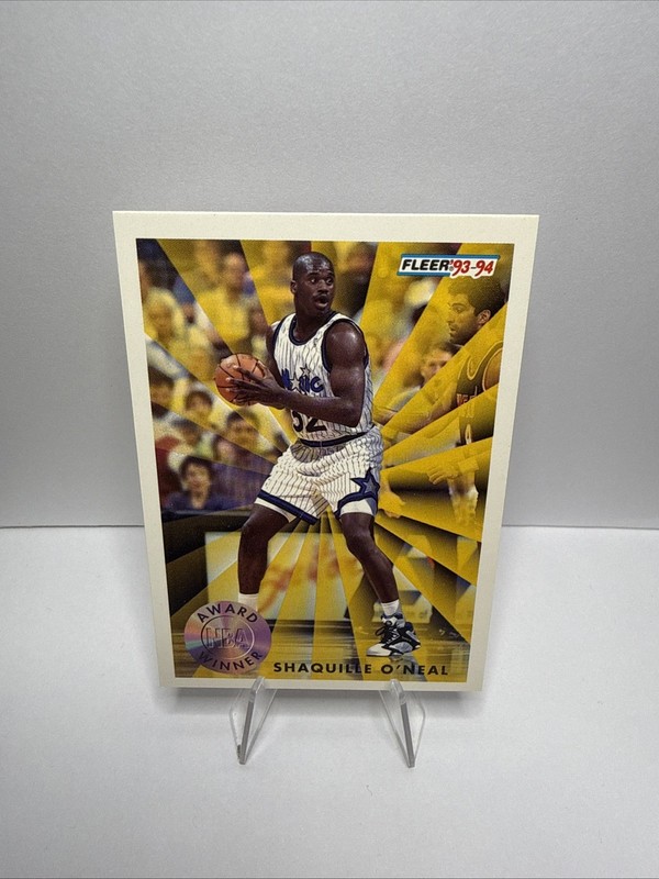 Shaquile O'Neal Fleer 93-94 NBA Award Winner card # 231 collectible sports card