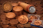 Estate Penny Lot Indian Head Wheat Roll UNC Steel Cent BU Wheat 2009 & Shield