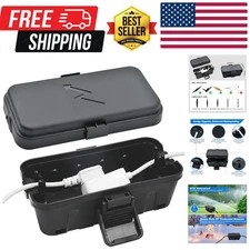 Small Weatherproof Electrical Connection BoxInner 5.5 x 3 x 2.2inch,Outdoor E...