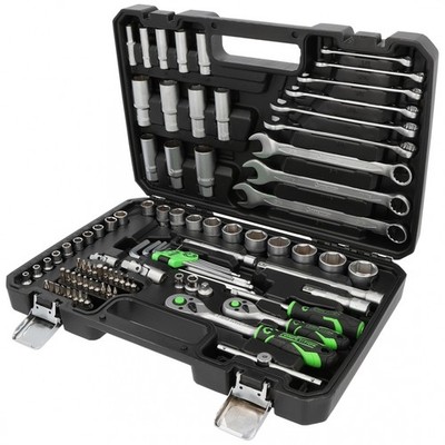 KS Tools COMPETITION 1/4'' + 3/8'' Steckschlüssel-Satz, 91-tlg.