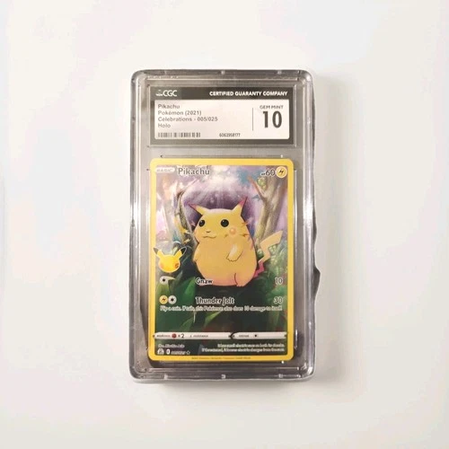cgc10 celebrations pikachu