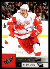 2009-10 Upper Deck #374 Kirk Maltby Detroit Red Wings Hockey Card