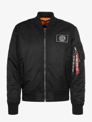 Unfair Athletics X Alpha Industries Ma-1 Bomberjacke Schwarz Gr.S