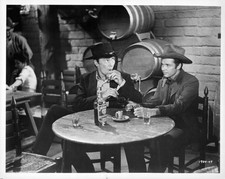 Audie Murphy Barry Sullivan having a drink together a scene film S- Old Photo