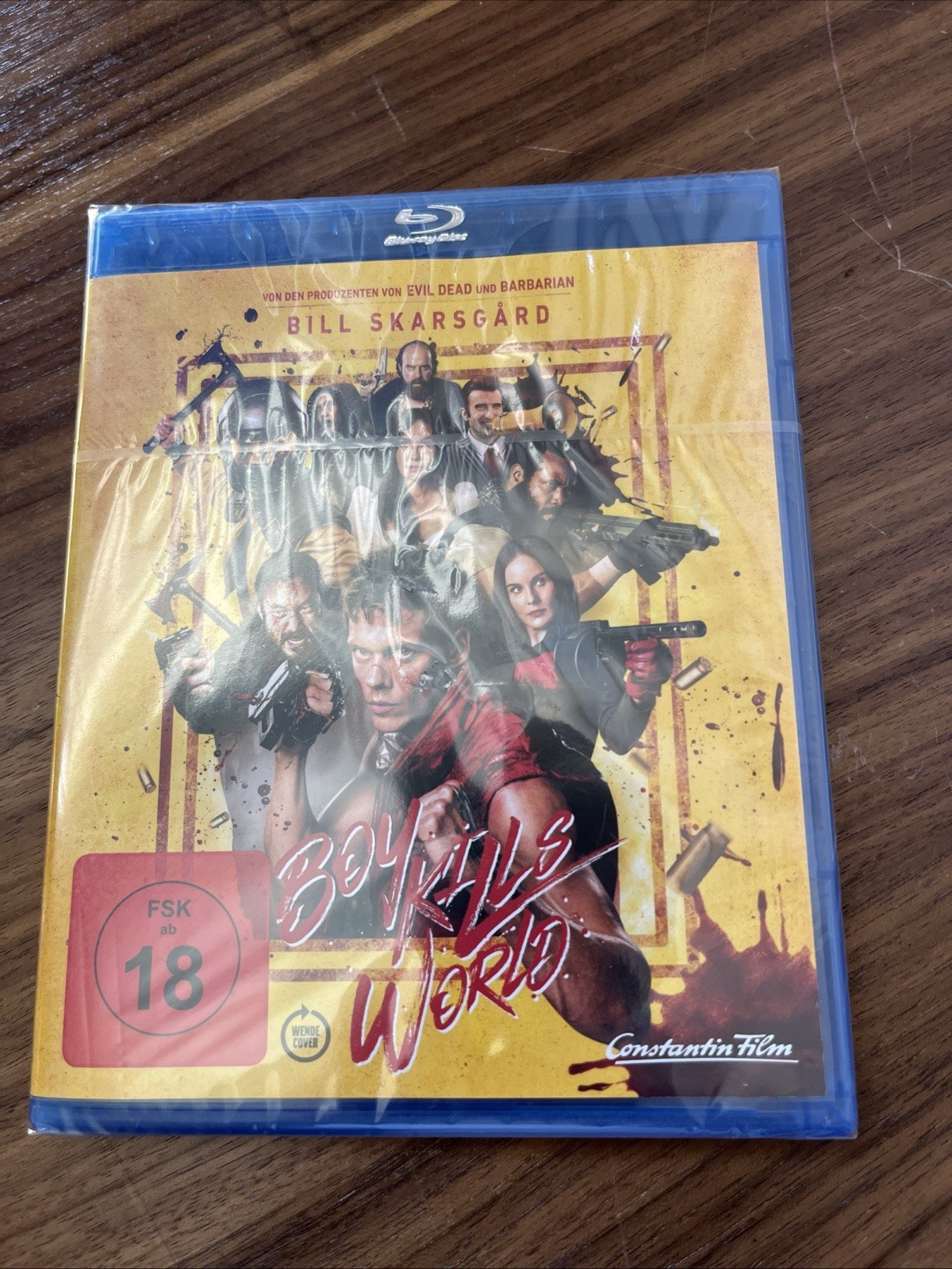 Boy Kills World [Blu-ray] German Import, English Audio, Brand New And Sealed.