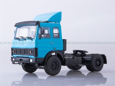 Modimio 1/43 Russian 4x2 Logistics Space Cab Truck Tractor MAZ-5432 YaMZ-238