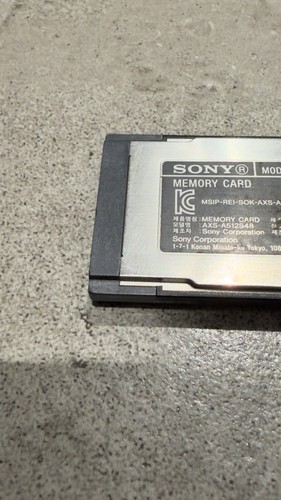Sony AXSM 512GB S48 Media Card for Sony Venice, AXS-R7 Reader , PMW-F55 etc - Picture 2 of 3